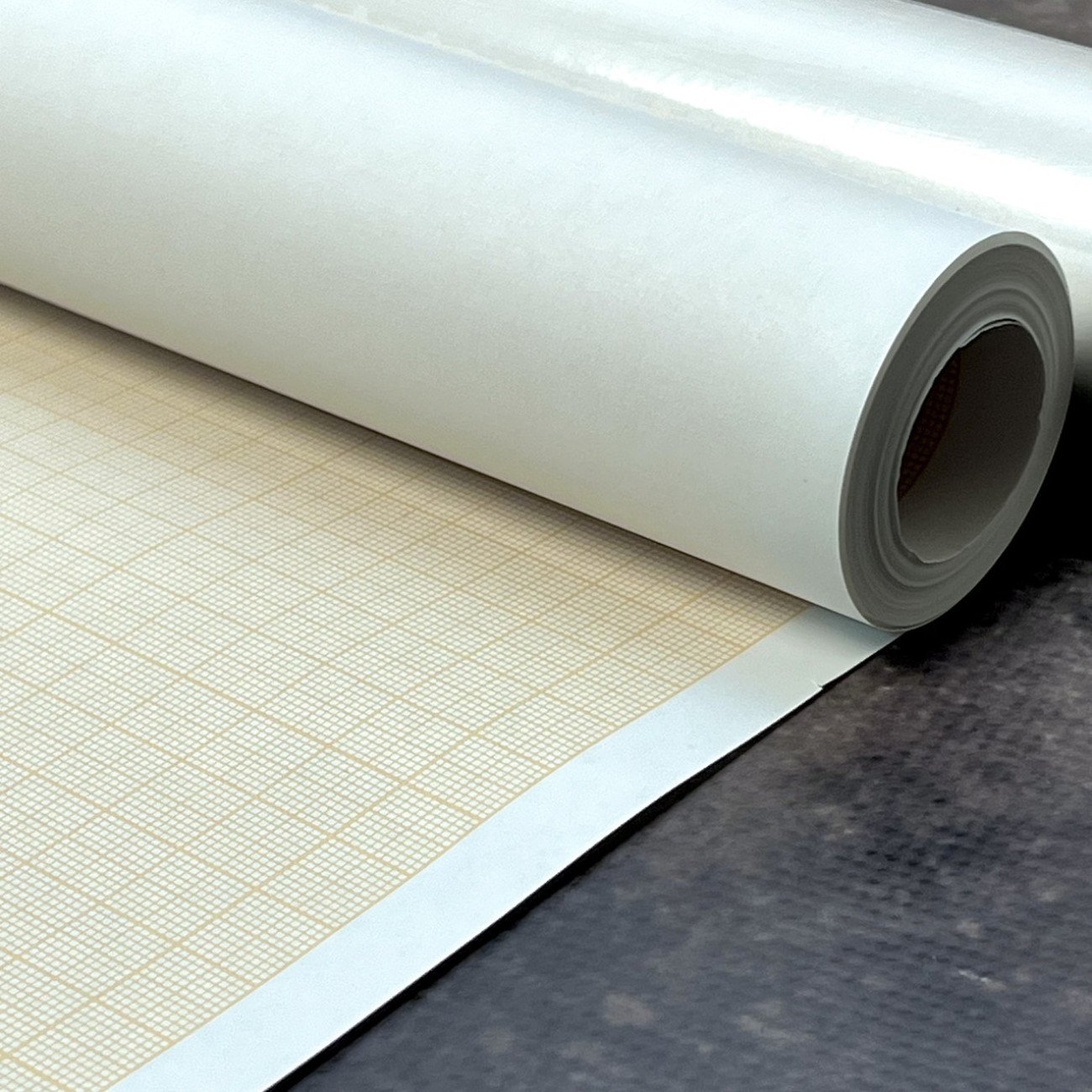 Папір масштабно-координатний (міліметрівка) 64см*10м, помаранчевий