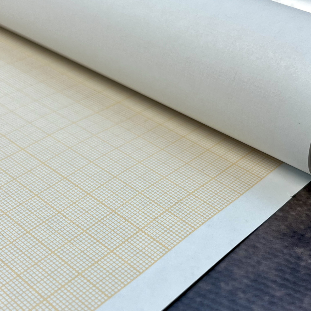 Папір масштабно-координатний (міліметрівка) 64см*20м, помаранчевий