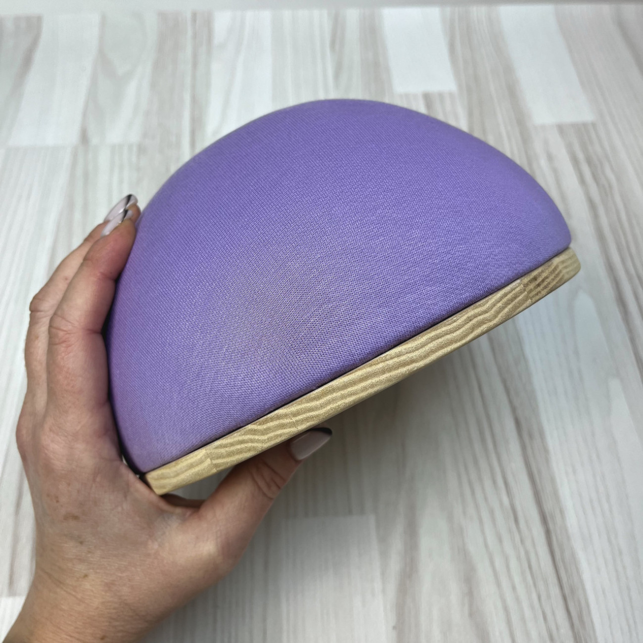 Кравецька колодка для ВТО Needle Craft Груди на підошві 20 см Лілова