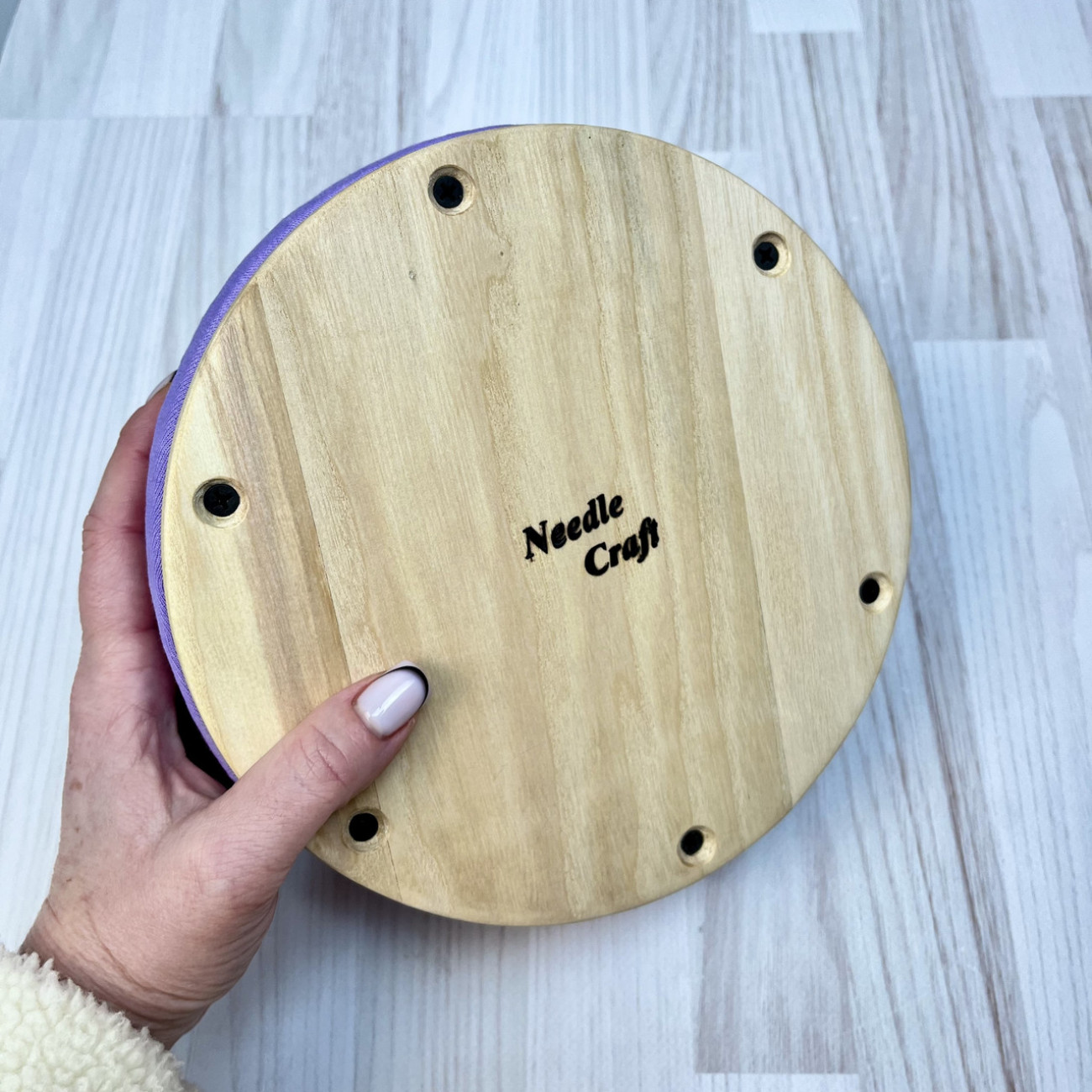 Кравецька колодка для ВТО Needle Craft Груди на підошві 20 см Лілова