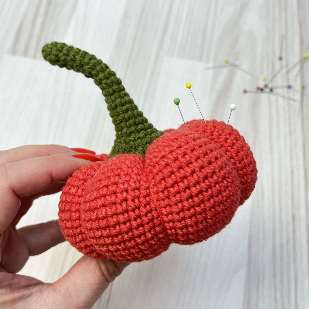 Гольниця-гарбуз Needle Craft (червона)