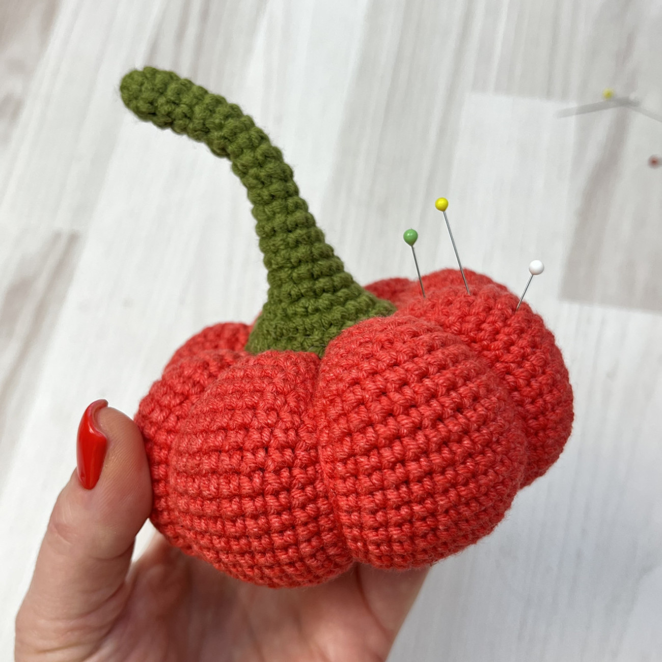 Гольниця-гарбуз Needle Craft (червона)