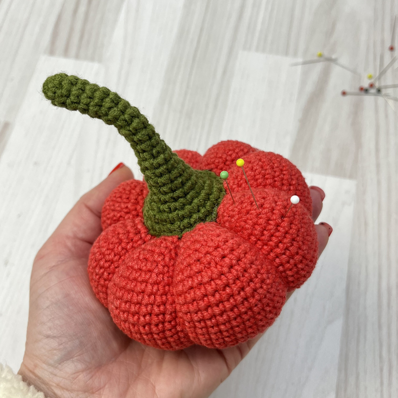 Гольниця-гарбуз Needle Craft (червона)