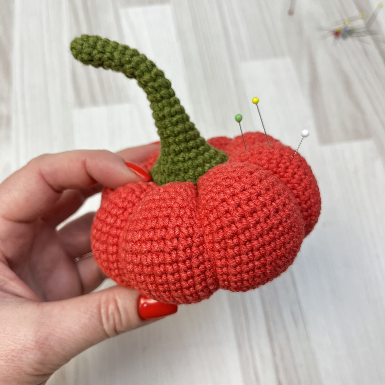 Гольниця-гарбуз Needle Craft (червона)