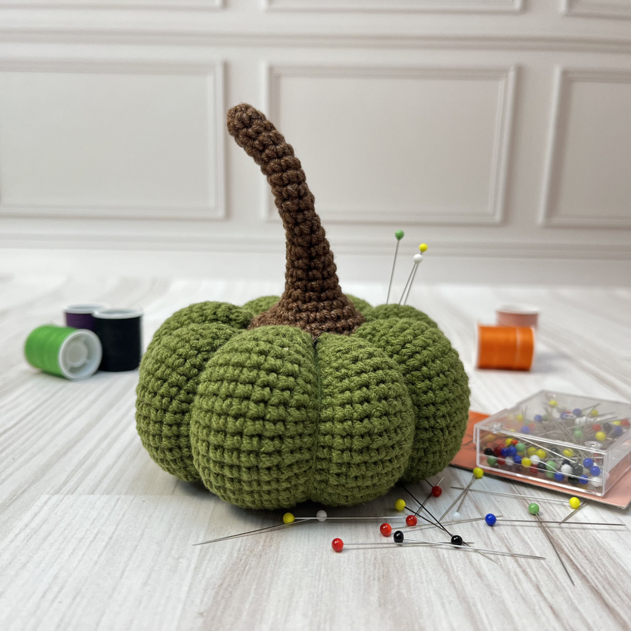 Гольниця-гарбуз Needle Craft (зелена)