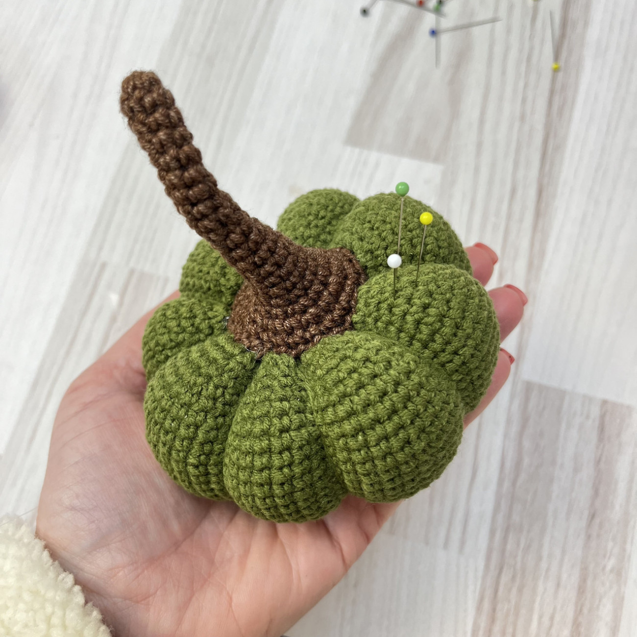 Гольниця-гарбуз Needle Craft (зелена)