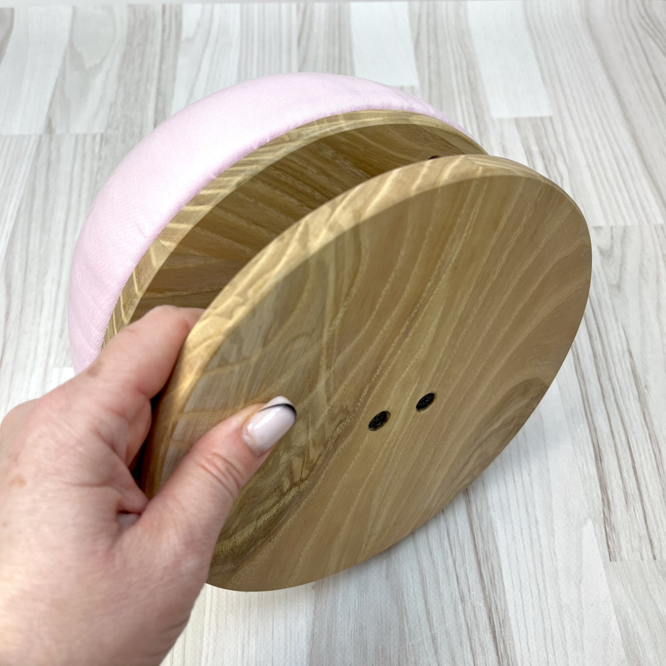 Кравецька колодка для ВТО Needle Craft Груди на підставці 20 см Рожева