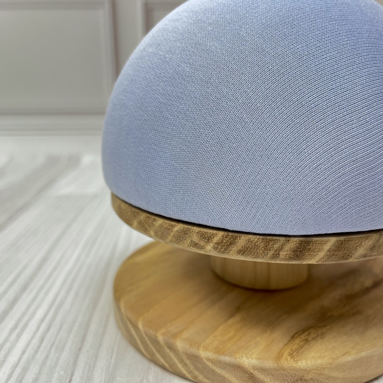 Кравецька колодка для ВТО Needle Craft Груди на підставці 14 см Блакитна