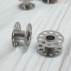 Шпульки для побутових швейних машин (21х11 мм) металеві