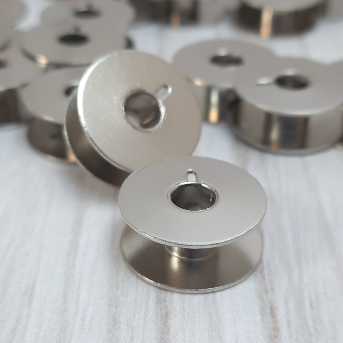 Шпульки для промислових швейних машин (21х8 мм) металеві