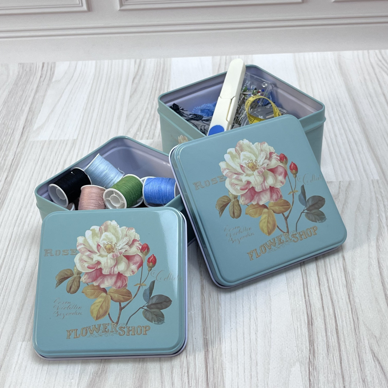 Набір коробок металевих Flower Shop (2шт)