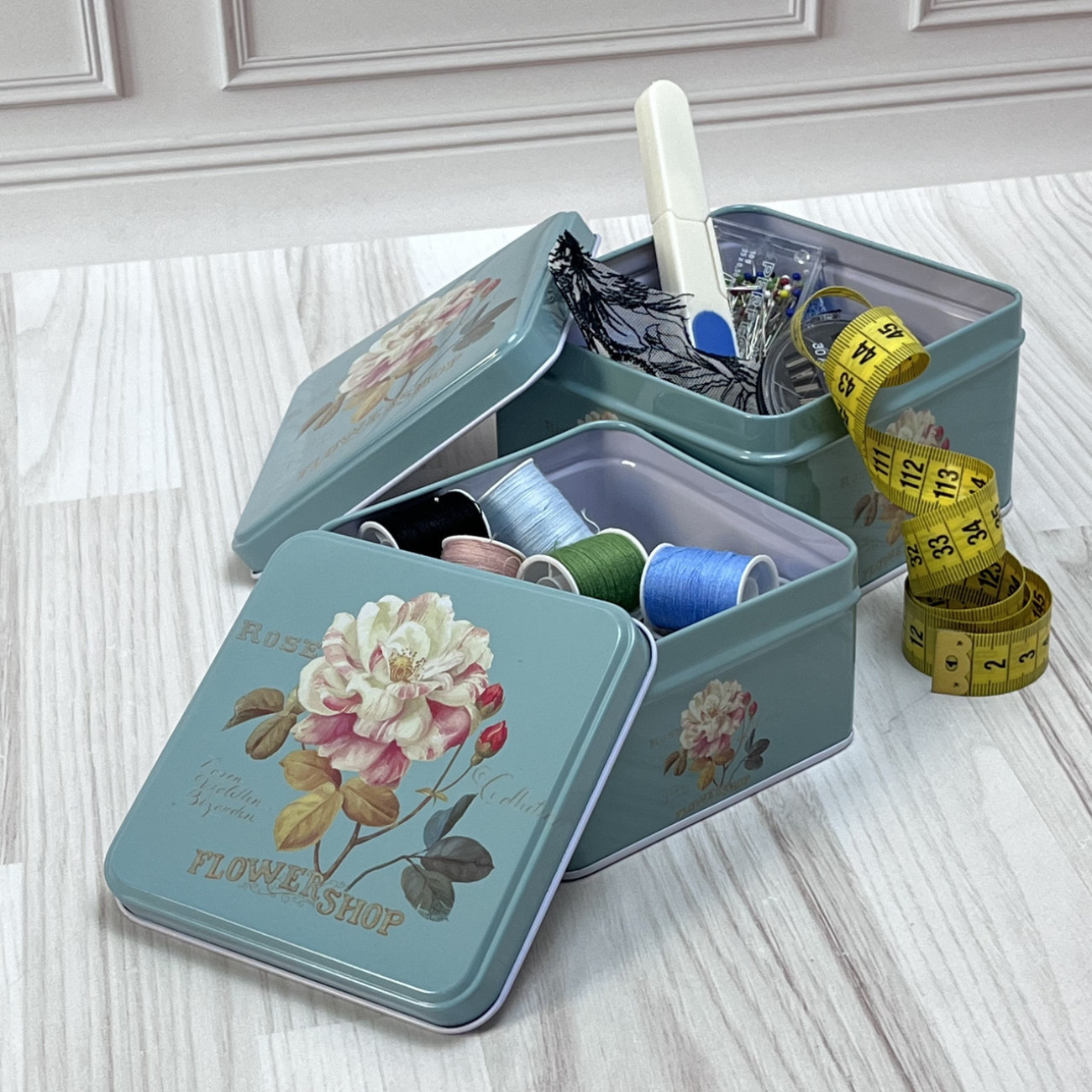 Набір коробок металевих Flower Shop (2шт)