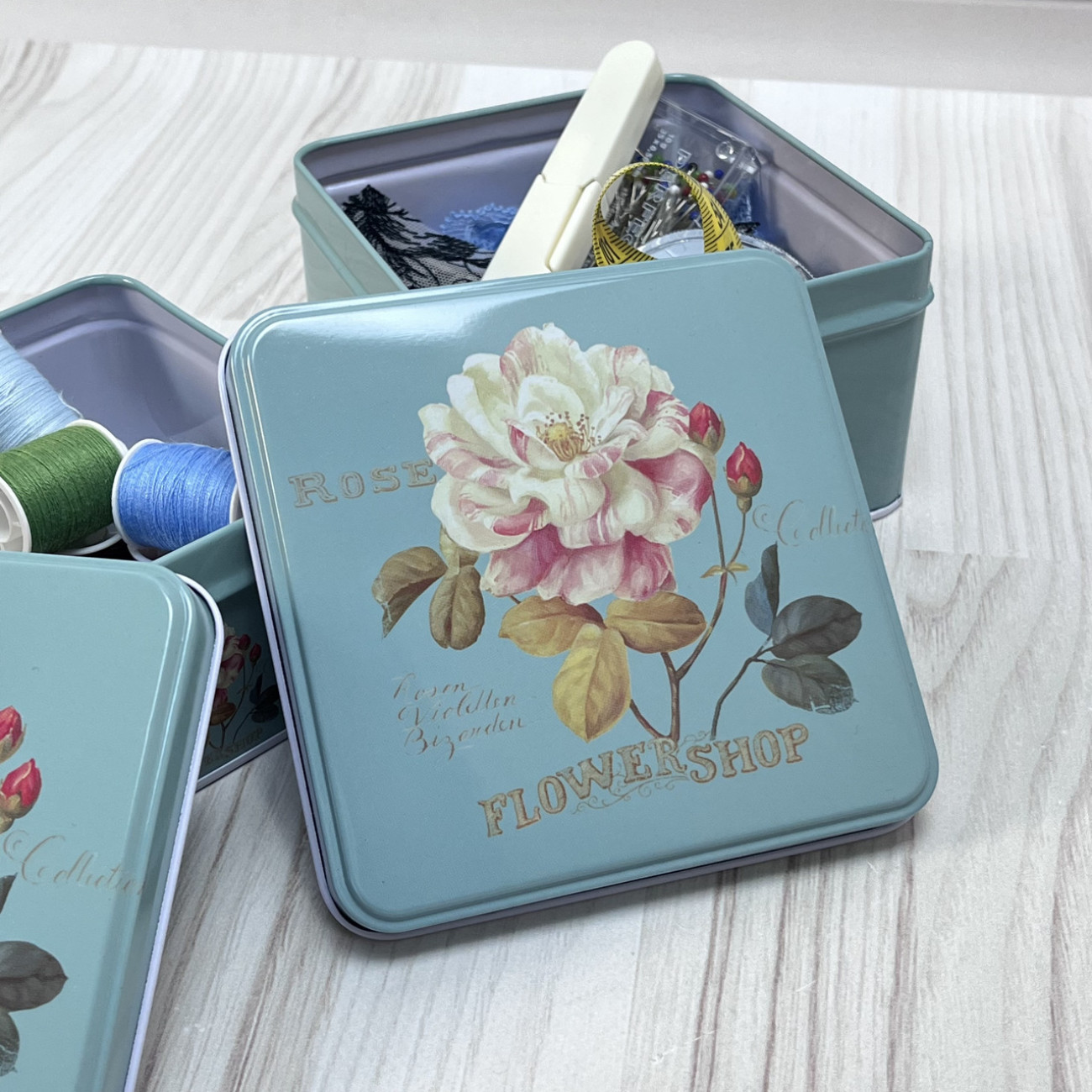 Набір коробок металевих Flower Shop (2шт)