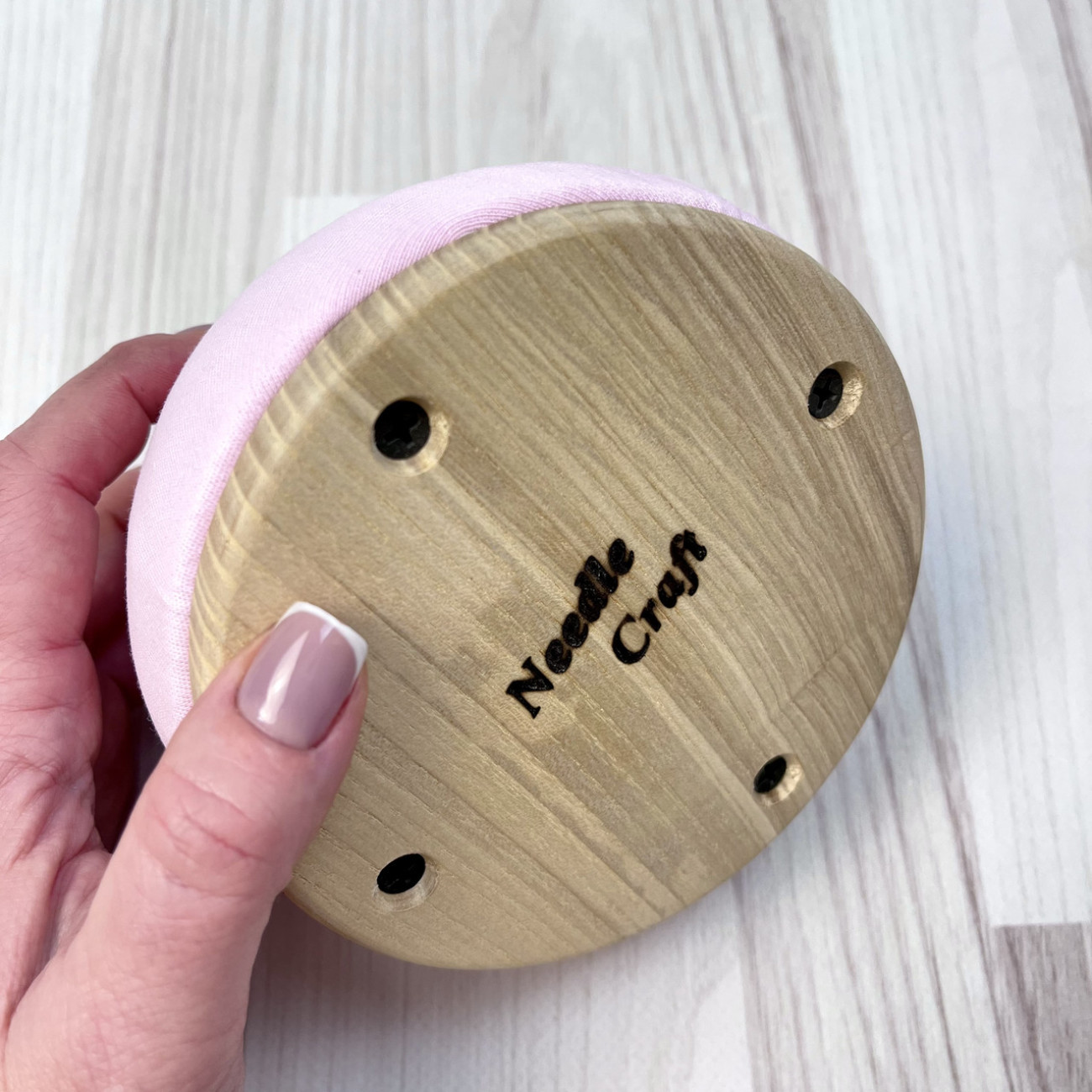 Кравецька колодка для ВТО Needle Craft Груди на підошві 12 см Рожева