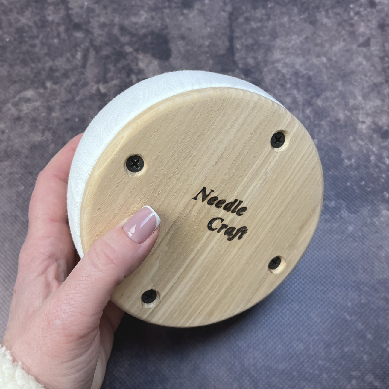 Кравецька колодка для ВТО Needle Craft Груди на підошві 12 см Молочна