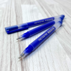 Ручка термозникаюча (фрикційна) для розмітки на шкірі (синя)