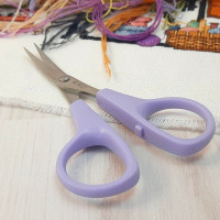 Ножиці для дрібних робіт, вигнуті (12см), LDH