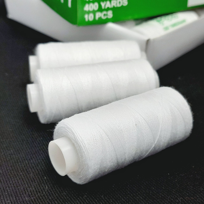 Нитки для шиття Peri 100% поліестер, 40/2, білі 400Y