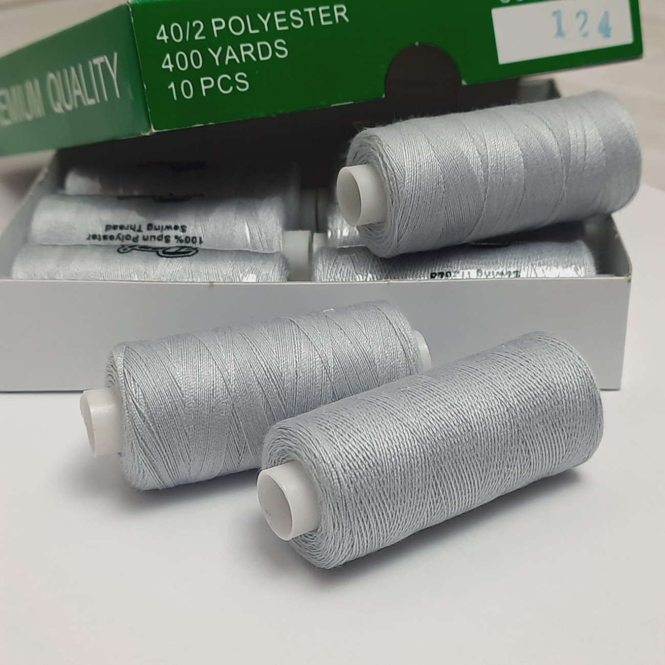 Нитки для шиття Peri 100% поліестер, 40/2, 400Y (№124)