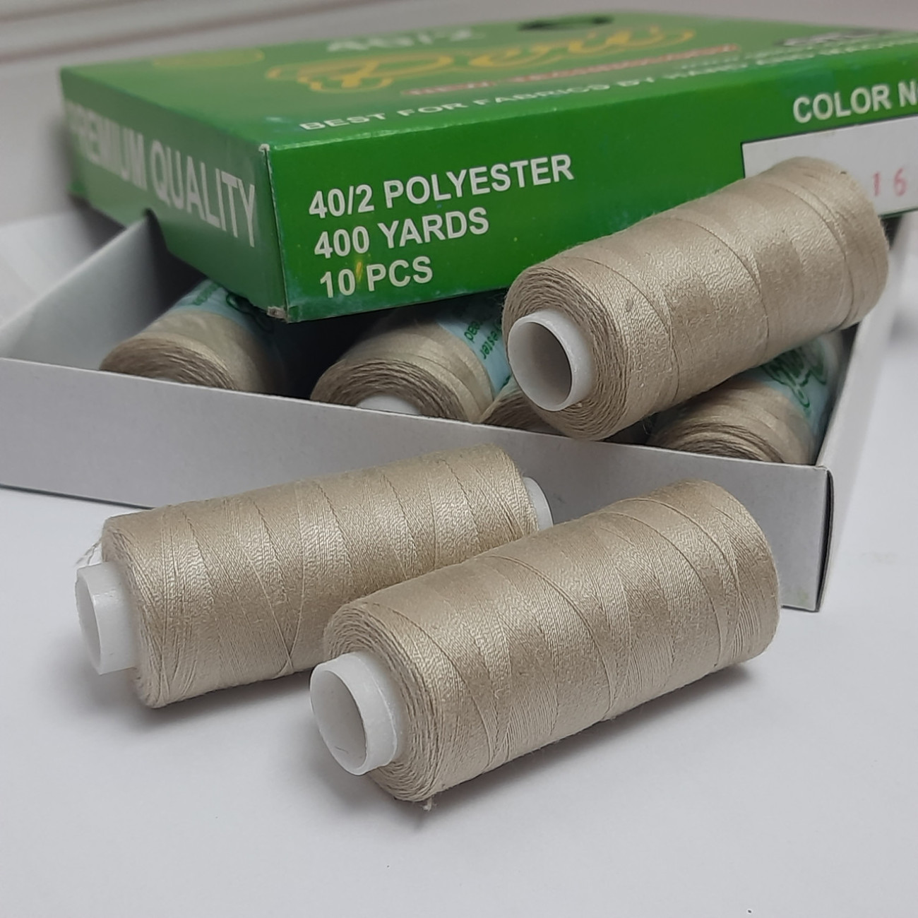 Нитки для шиття Peri 100% поліестер, 40/2, 400Y (№165)