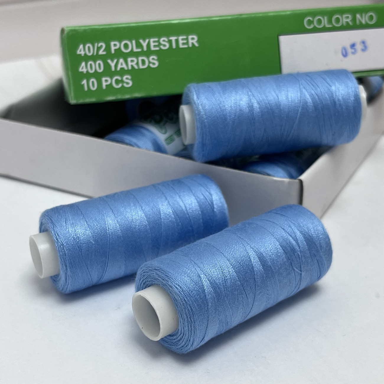 Нитки для шиття Peri 100% поліестер, 40/2, 400Y (№053)