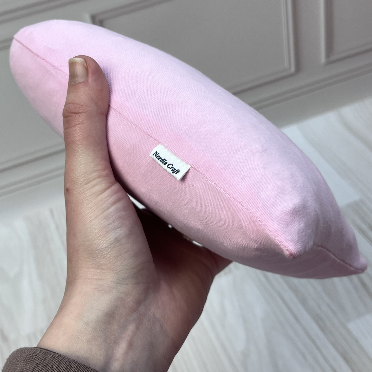 Кравецька подушечка для ВТО Needle Craft Прямокутна Рожева