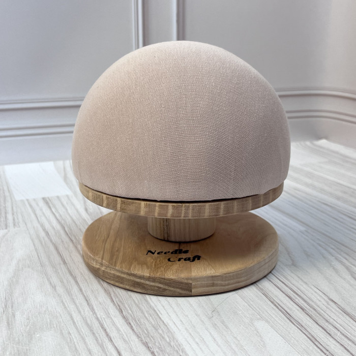 Кравецька колодка для ВТО Needle Craft Груди на підставці 14 см Бежеві