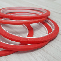 Самоклеюча стрічка для розмітки манекенів (червона)