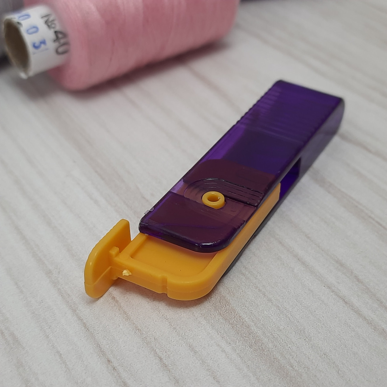 Розпорювач розкладний фіолетово-жовтий