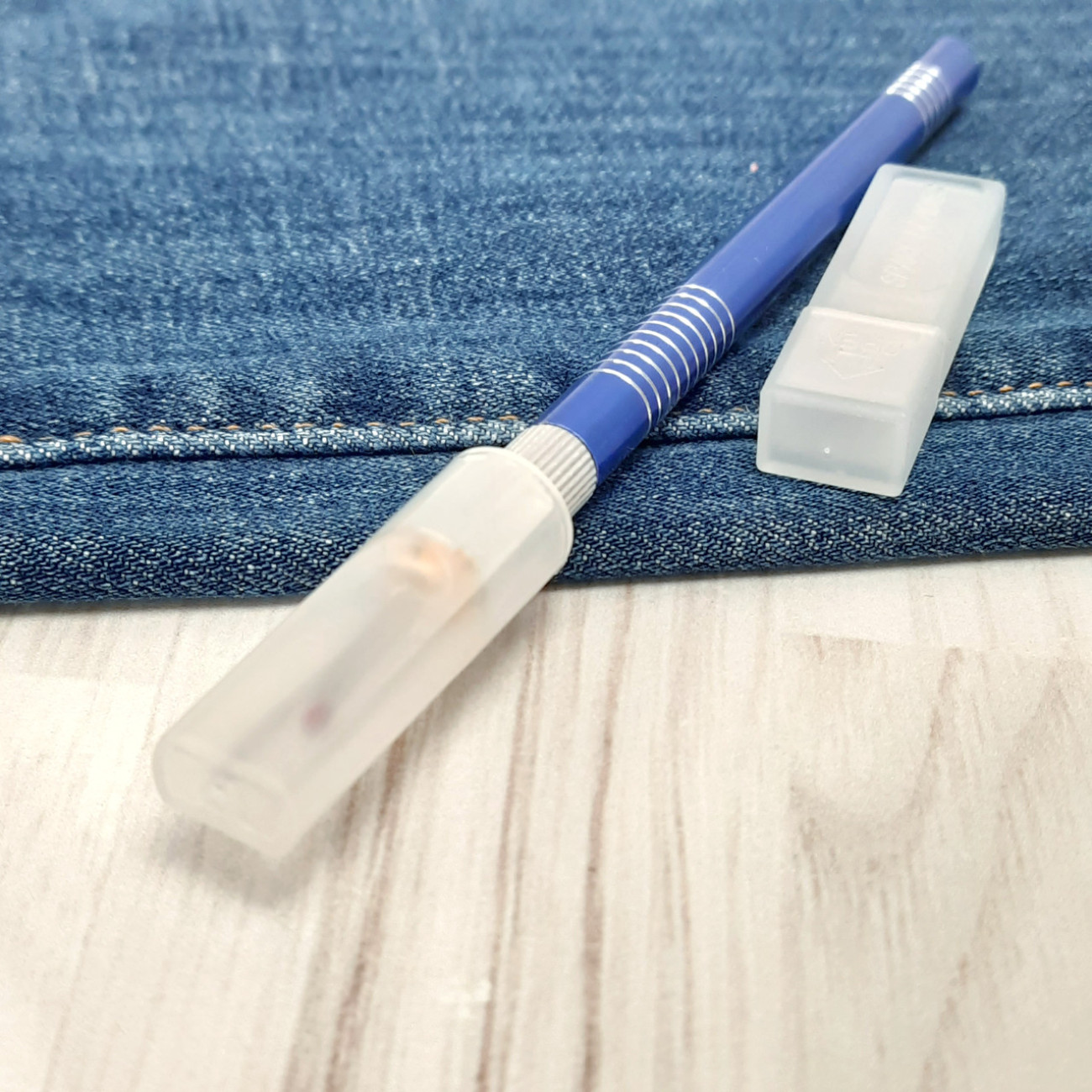 Розпорювач металевий зі змінними лезами (синій)