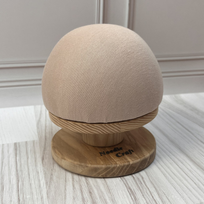 Кравецька колодка для ВТО Needle Craft Груди на підставці 12 см Бежеві