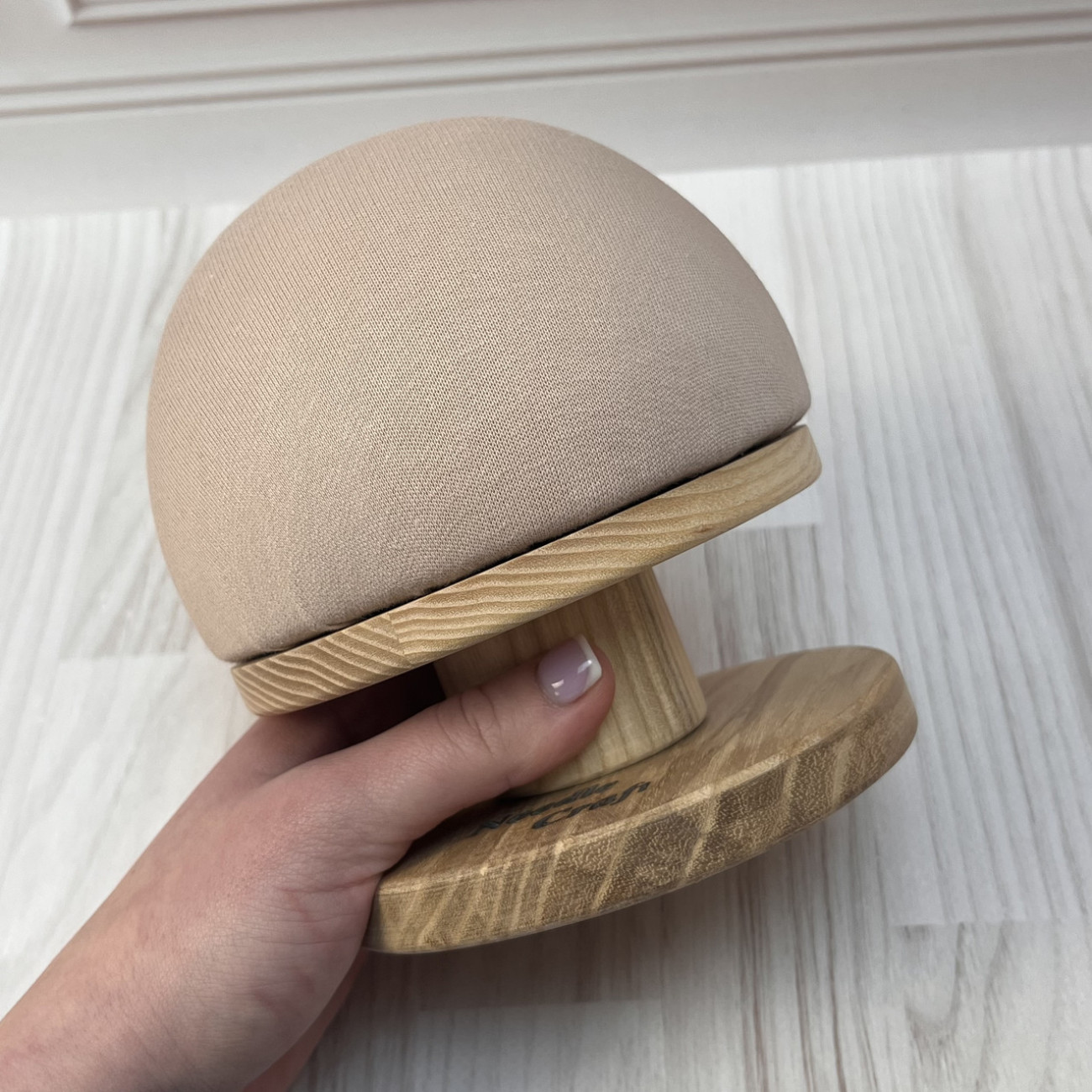 Кравецька колодка для ВТО Needle Craft Груди на підставці 12 см Бежеві