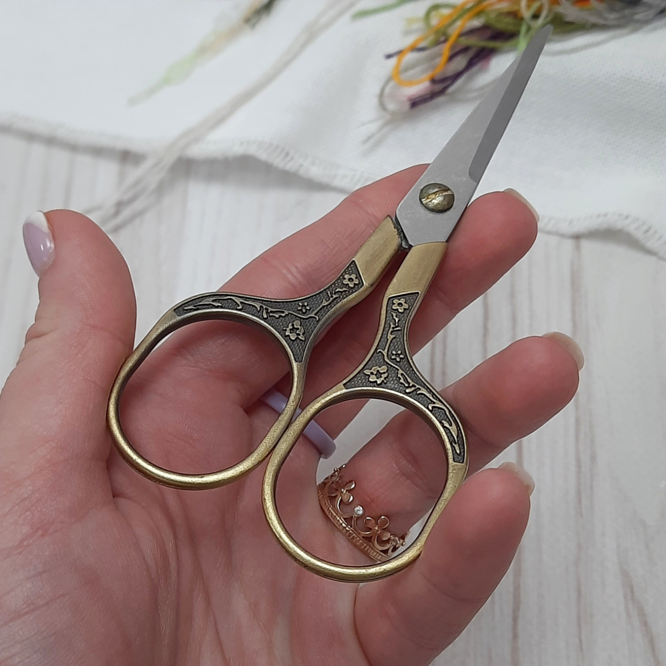 Вінтажні ножиці 
