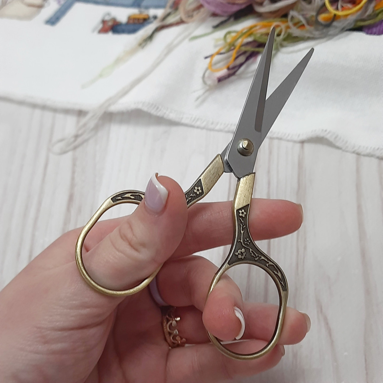 Вінтажні ножиці 