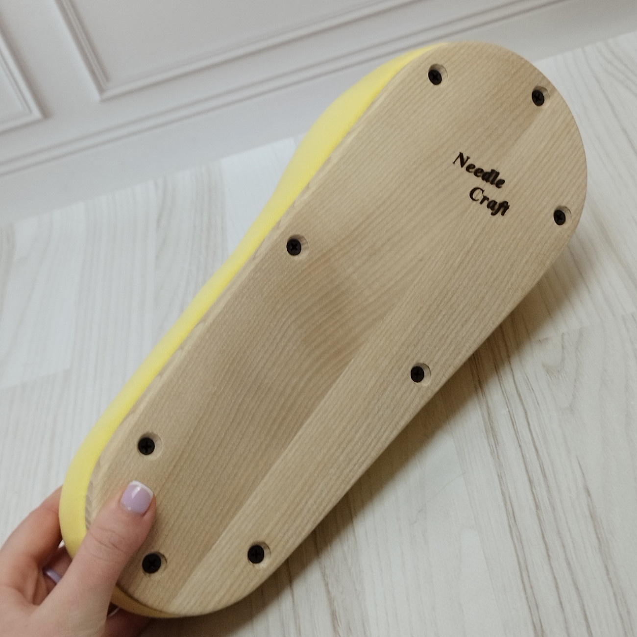 Кравецька колодка для ВТО Needle Craft Корсетна на підошві Жовта