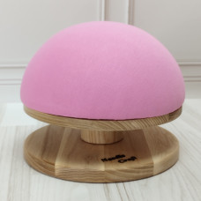 Кравецька колодка для ВТО Needle Craft Груди на підставці 18 см Фуксія