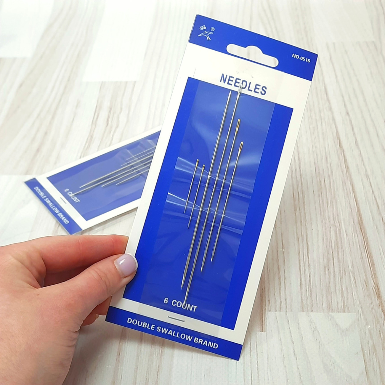 Голки для ручного шиття Needles, набір (6 шт)