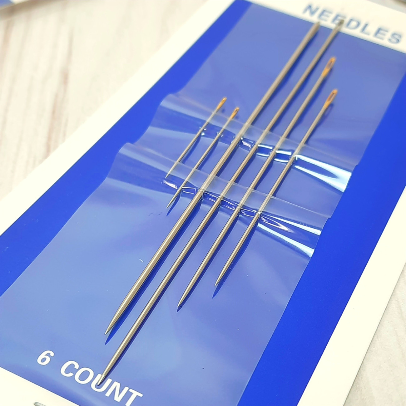 Голки для ручного шиття Needles, набір (6 шт)
