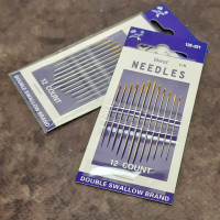 Голки для ручного шиття 1/5 Best Needles з золотим вушком, набір (12 шт)