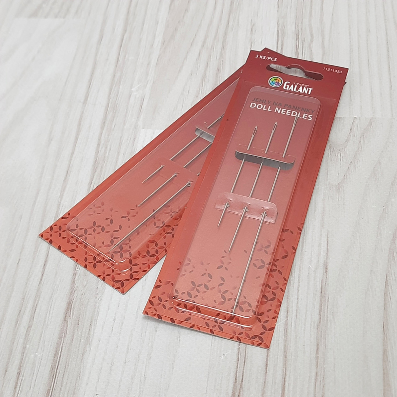 Голки для ляльок, GALANT набір (3шт)