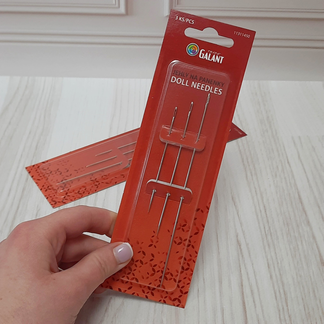 Голки для ляльок, GALANT набір (3шт)