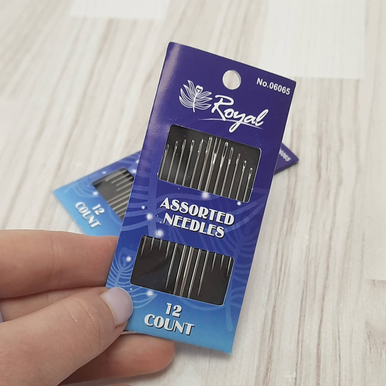 Голки для ручного шиття Royal асорті, набір (12 шт)