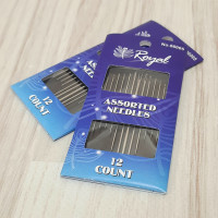 Голки для ручного шиття Royal асорті, набір (12 шт)