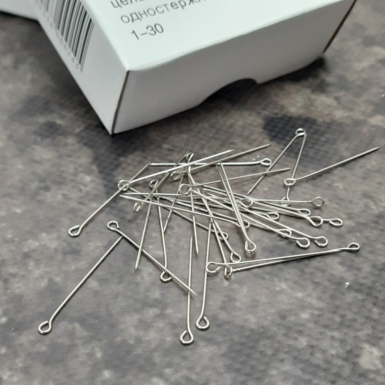 Кравецькі швейні булавки з петелькою New Style, 30 мм, 65 г