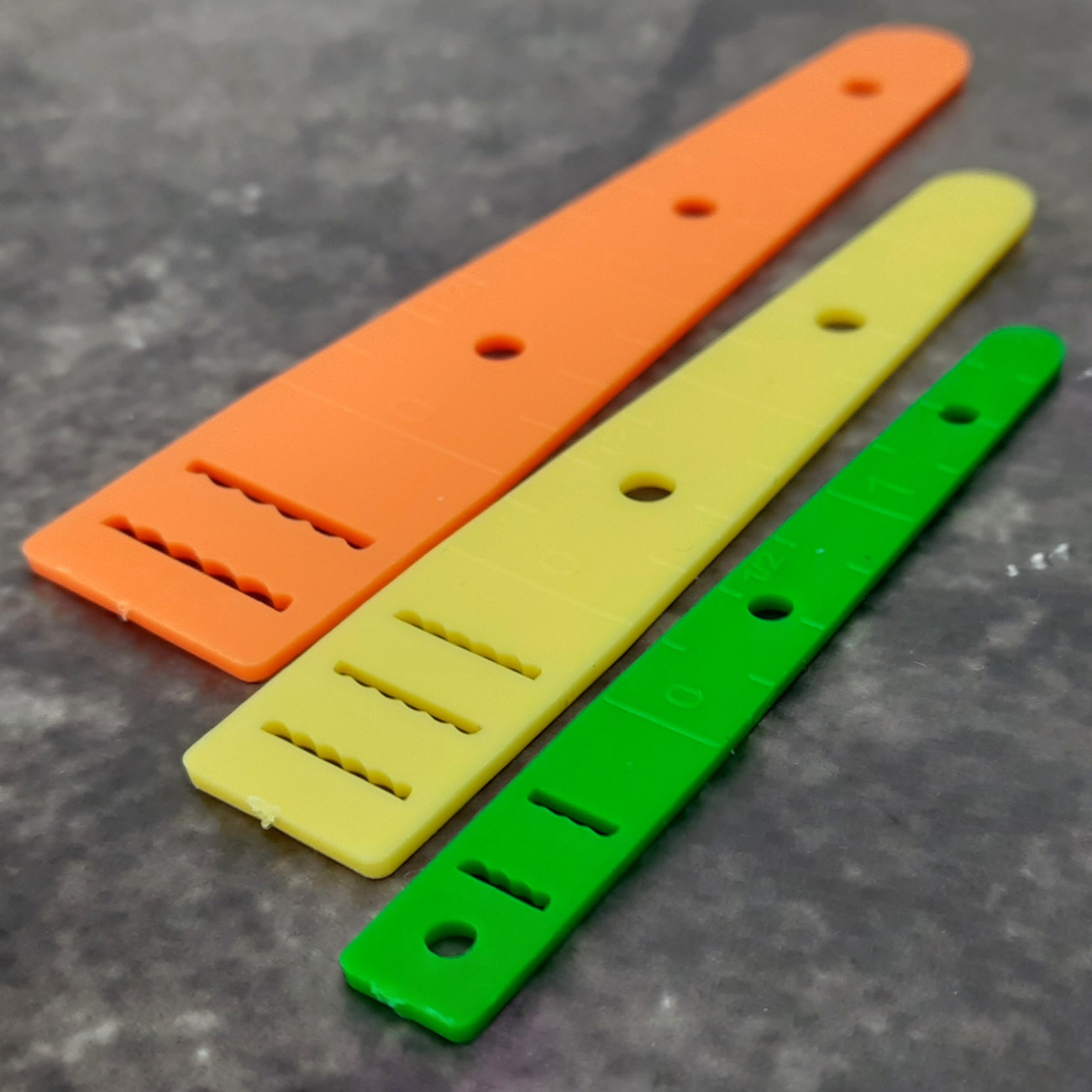 Резинковтягувачі кольорові, набір 3 шт