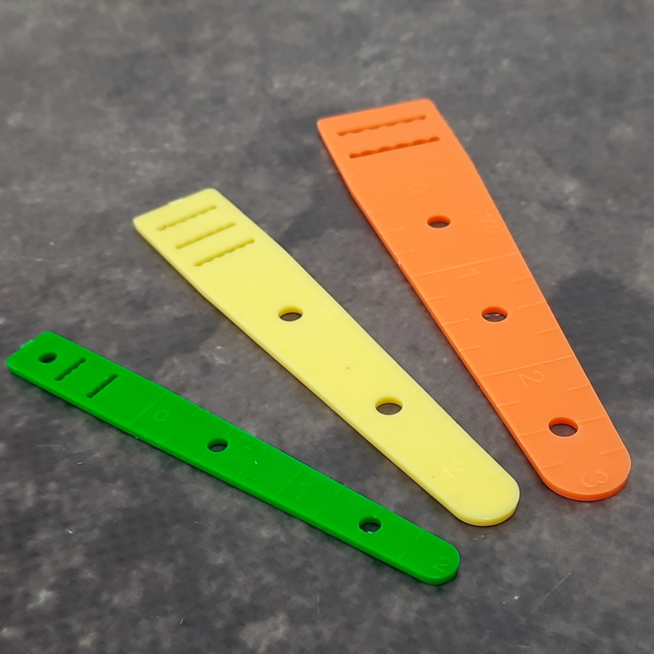 Резинковтягувачі кольорові, набір 3 шт