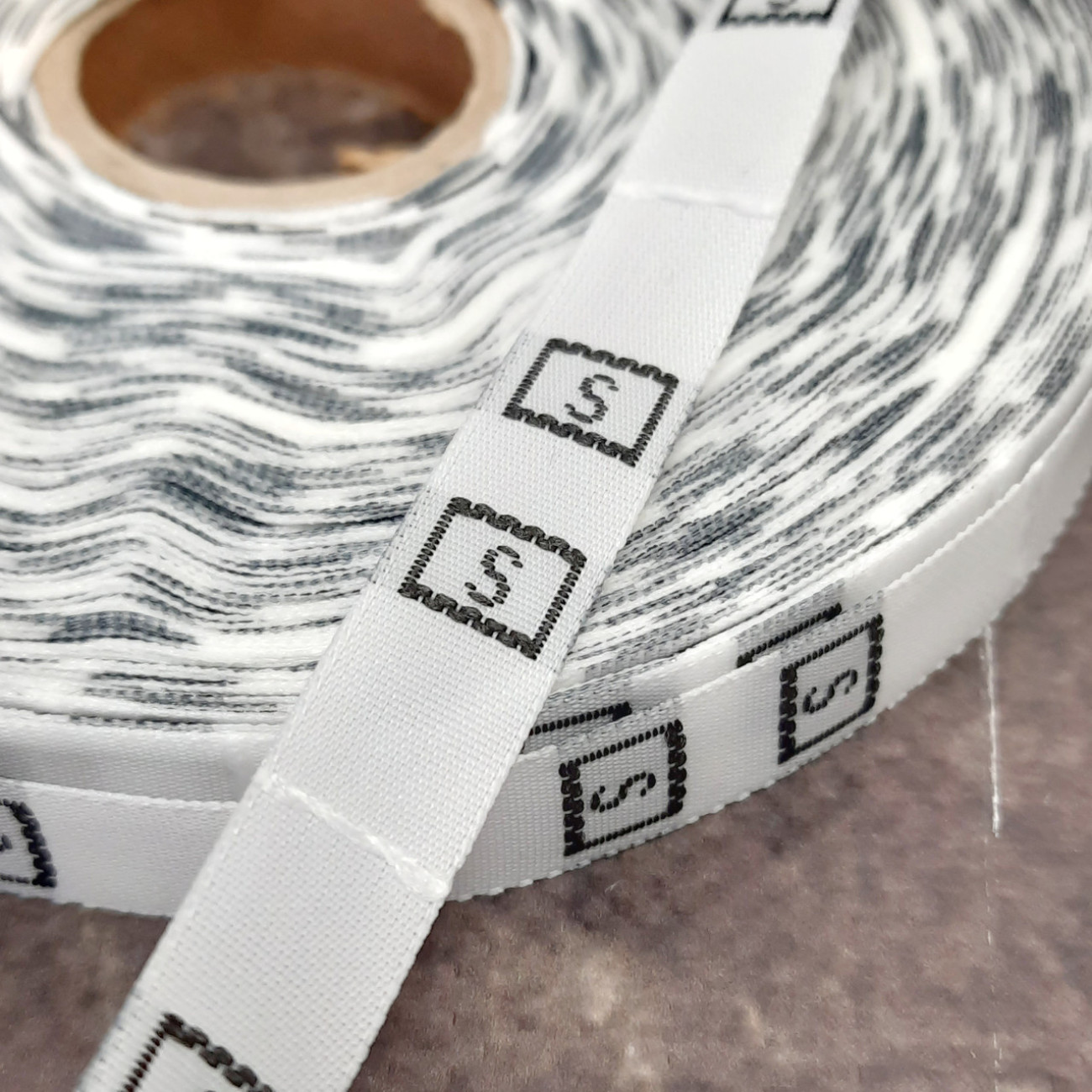 Розмірники жакардові S білі , 10шт