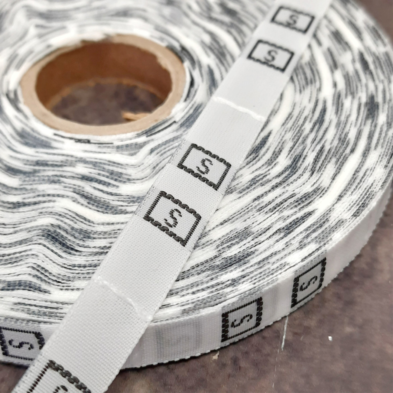 Розмірники жакардові S білі , 10шт