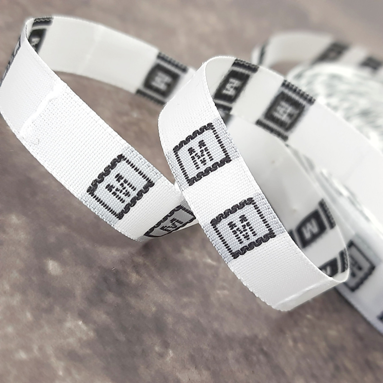 Розмірники жакардові М білі , 10шт