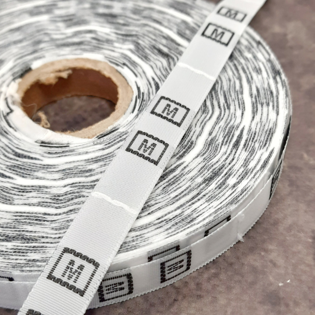 Розмірники жакардові М білі , 10шт